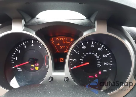 2013 Nissan Juke Sl из США, поврежденный, VIN JN8AF5MV7DT219925